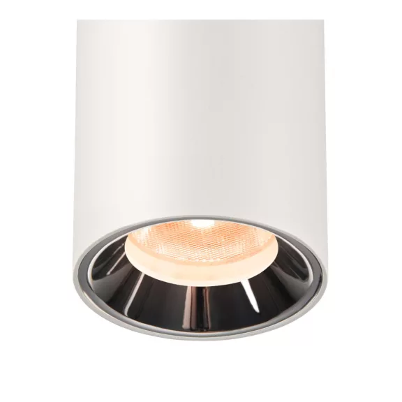 NUMINOS® XS 48V fehér-króm 8.7W 670lm 2700K CRI90 20° állítható LED spot lámpa 48V-os alacsony feszültségű sínhez