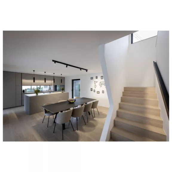 NUMINOS® XS 48V fekete 4000K 8.7W 40° állítható LED spot lámpa 48V-os alacsony feszültségű sínhez