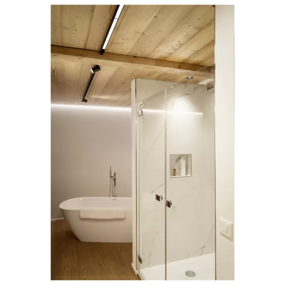 NUMINOS® XS 48V fekete-fehér 4000K 8.7W 40° állítható LED spot lámpa 48V-os alacsony feszültségű sínhez