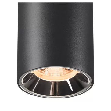   NUMINOS® S 48V fekete-króm 16W 960lm 2700K CRI90 20° állítható LED spot lámpa 48V-os alacsony feszültségű sínhez