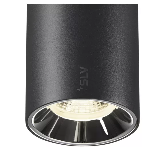 NUMINOS® S 48V fekete-króm 4000K 16W 20° állítható LED spot lámpa 48V-os alacsony feszültségű sínhez