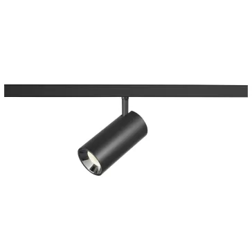   NUMINOS® S 48V fekete-króm 4000K 16W 55° állítható LED spot lámpa 48V-os alacsony feszültségű sínhez