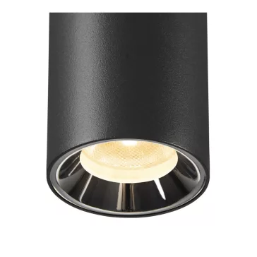   NUMINOS® XS 48V fekete-króm 8.7W 730lm 3000K CRI90 20° függesztett LED spot lámpa 48V-os alacsony feszültségű sínhez