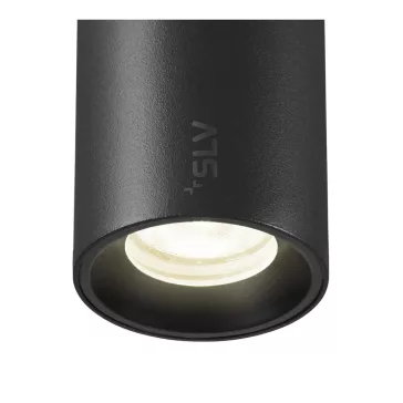   NUMINOS® XS 48V fekete 4000K 20° 1.5m -es függesztett LED spot lámpa 48V-os alacsony feszültségű sínhez