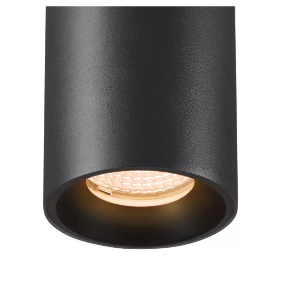 NUMINOS® S 48V fekete 16W 970lm 2700K CRI90 40° függesztett LED spot lámpa 48V-os alacsony feszültségű sínhez