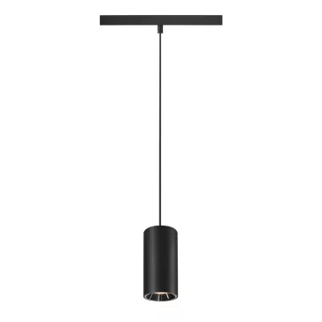   NUMINOS® S 48V fekete-króm 16W 980lm 2700K CRI90 55° függesztett LED spot lámpa 48V-os alacsony feszültségű sínhez