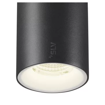   NUMINOS® S 48V fekete-fehér 4000K 40° 1.5m -es függesztett LED spot lámpa 48V-os alacsony feszültségű sínhez