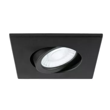   UNIVERSAL DOWNLIGHT fekete szögletes billenthető lámpa burkolat
