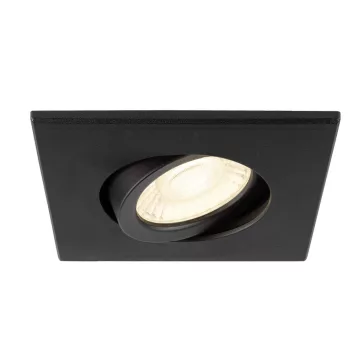   UNIVERSAL DOWNLIGHT fekete szögletes billenthető lámpa burkolat