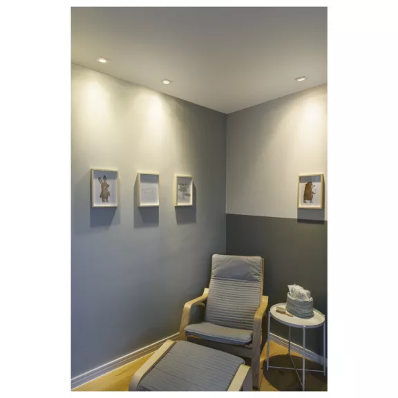 UNIVERSAL DOWNLIGHT fehér szögletes billenthető lámpa burkolat