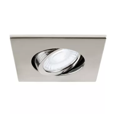   UNIVERSAL DOWNLIGHT króm szögletes billenthető lámpa burkolat