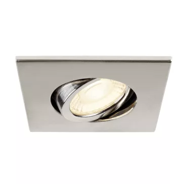   UNIVERSAL DOWNLIGHT króm szögletes billenthető lámpa burkolat