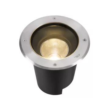   DASAR L rozsdamentes acél DALI kerek talajba süllyeszthető falmosó LED lámpa