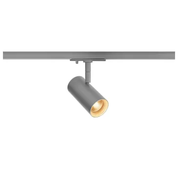   NOBLO SPOT szürke dim-to-warm dimmelhető állítható LED spot lámpa 1 fázisú sínhez