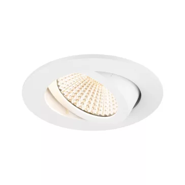   NEW TRIA 68 fehér 2700K 60° kerek billenthető mennyezeti süllyesztett LED spot lámpa