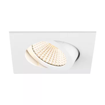  NEW TRIA 68 fehér 2700K 60° szögletes billenthető mennyezeti süllyesztett LED spot lámpa