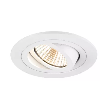   NEW TRIA 75 fehér 2700K 38° kerek billenthető mennyezeti süllyesztett LED spot lámpa