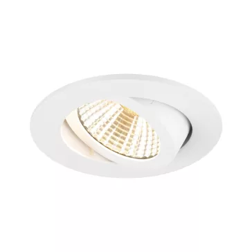   NEW TRIA 68 fehér 1800-3000K 38° színhőmérséklet és fényerőszabályozós kerek billenthető mennyezeti süllyesztett LED spot lámpa