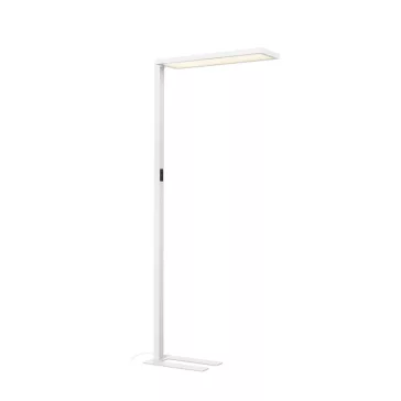   WORKLIGHT PRO fehér szabadon álló mozgás és fényérzékelős dimmelhető professzionális munkaasztal megvilágító állólámpa