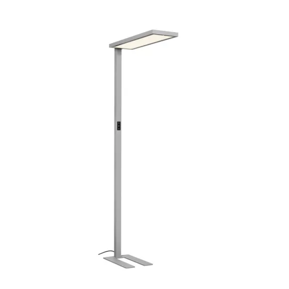 WORKLIGHT PRO szürke szabadon álló mozgás és fényérzékelős dimmelhető professzionális munkaasztal megvilágító állólámpa