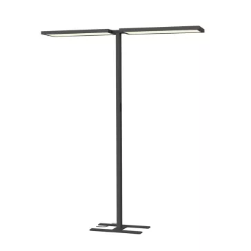   WORKLIGHT PRO fekete szabadon álló mozgás és fényérzékelős dimmelhető professzionális munkaasztal megvilágító állólámpa
