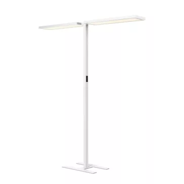   WORKLIGHT PRO fehér szabadon álló mozgás és fényérzékelős dimmelhető professzionális munkaasztal megvilágító állólámpa