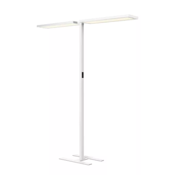 WORKLIGHT PRO fehér szabadon álló mozgás és fényérzékelős dimmelhető professzionális munkaasztal megvilágító állólámpa