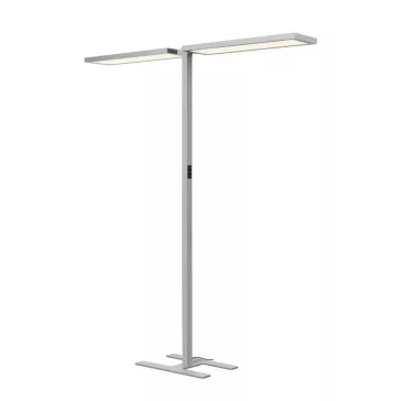   WORKLIGHT PRO szürke szabadon álló mozgás és fényérzékelős dimmelhető professzionális munkaasztal megvilágító állólámpa