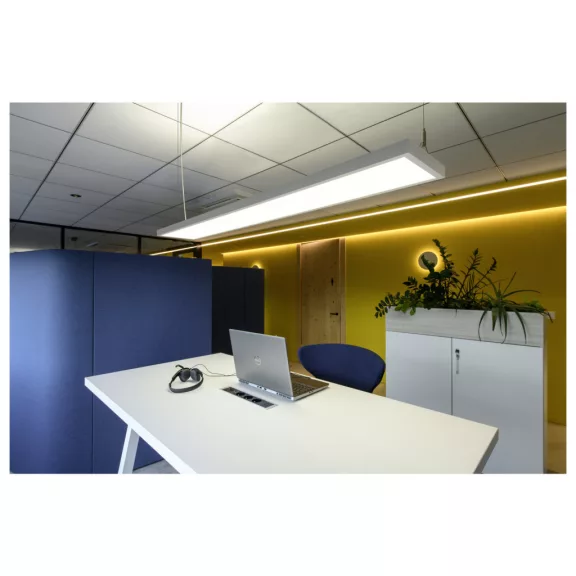 WORKLIGHT PRO 150 fehér DALI függesztett LED panel