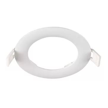   DOWNLIGHT V 100 fehér lapos mennyezeti süllyesztett lámpakeret