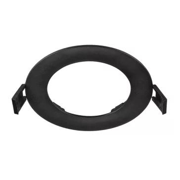   DOWNLIGHT V 100 fekete lapos mennyezeti süllyesztett lámpakeret