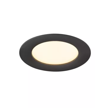   DOWNLIGHT V 100 fekete lapos mennyezeti süllyesztett lámpakeret