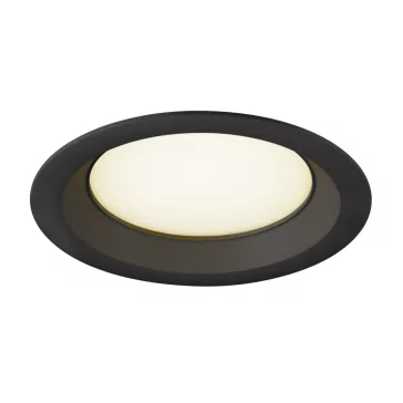 DOWNLIGHT V 150 fekete mennyezeti süllyesztett lámpakeret