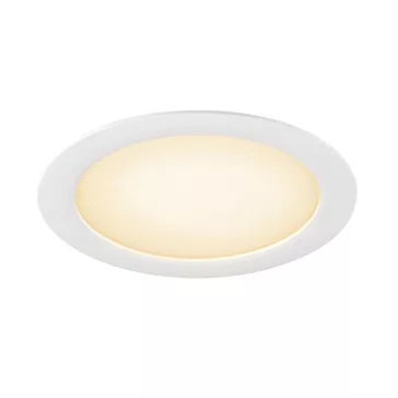   DOWNLIGHT V 200 fehér lapos mennyezeti süllyesztett lámpakeret
