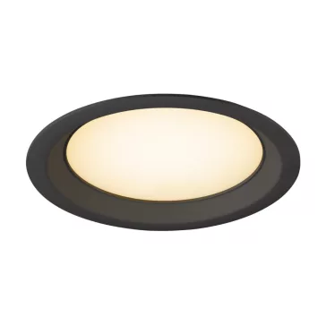 DOWNLIGHT V 200 fekete mennyezeti süllyesztett lámpakeret