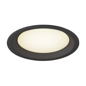 DOWNLIGHT V 200 fekete mennyezeti süllyesztett lámpakeret