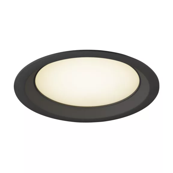 DOWNLIGHT V 200 fekete mennyezeti süllyesztett lámpakeret