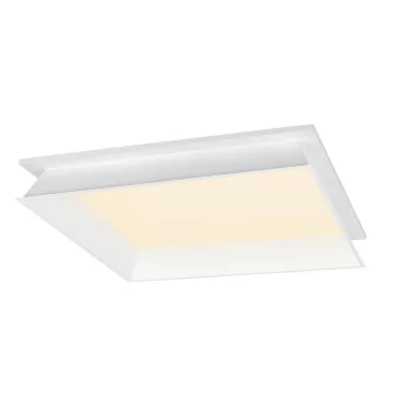   SLVTECH PANEL V 600 fehér kazettás álmennyezetbe helyezhető alacsony kápráztatású LED panel