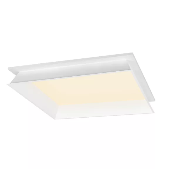 SLVTECH PANEL V 600 fehér kazettás álmennyezetbe helyezhető alacsony kápráztatású LED panel