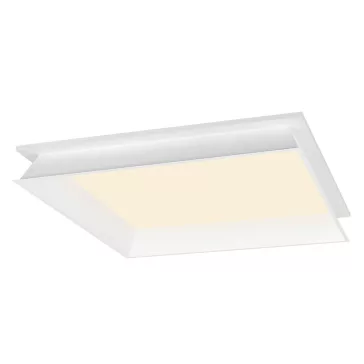   SLVTECH PANEL V 625 fehér kazettás álmennyezetbe helyezhető alacsony kápráztatású LED panel
