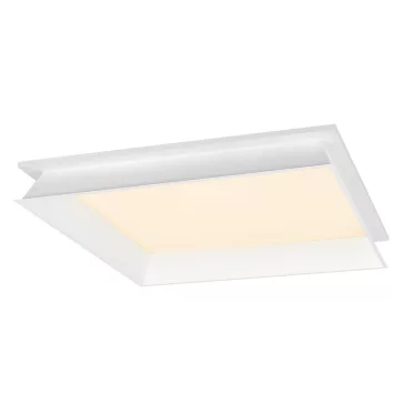   SLVTECH PANEL V DALI 625 fehér kazettás álmennyezetbe helyezhető alacsony kápráztatású LED panel