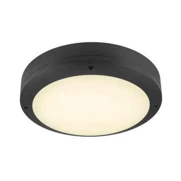   OUTDOOR BULKHEAD V360 fekete kültéri fali és mennyezeti LED lámpa