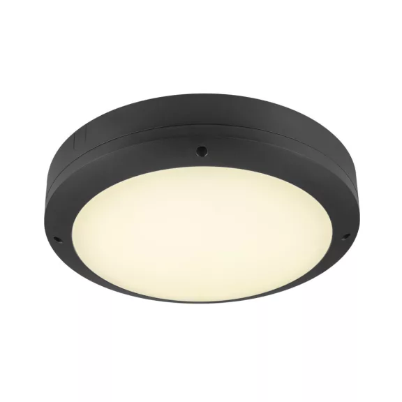 OUTDOOR BULKHEAD V360 fekete kültéri fali és mennyezeti LED lámpa