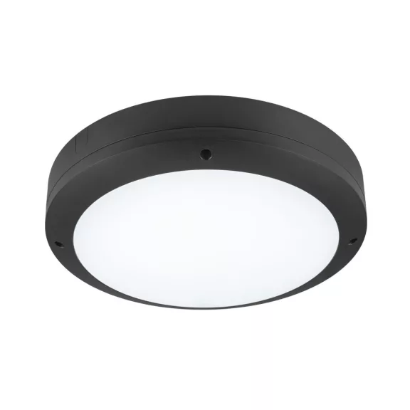 OUTDOOR BULKHEAD V360 fekete kültéri fali és mennyezeti LED lámpa