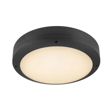   OUTDOOR BULKHEAD V360 SENSOR fekete mozgásérzékelős kültéri fali és mennyezeti LED lámpa