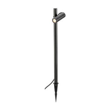   HELIA SLIM POLE fekete kültéri leszúrható kerti LED lámpa