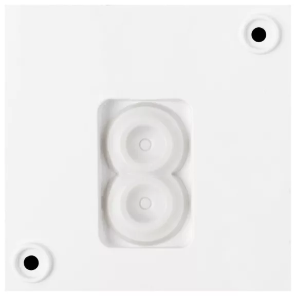 Q-RING SENSOR fehér gyűrű alakú mozgásérzékelős kültéri fali LED lámpa