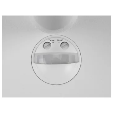   Q-RING SENSOR fehér gyűrű alakú mozgásérzékelős kültéri fali LED lámpa