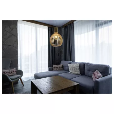   LED SOFT CAGE átlátszó E27 6W 2200K dimmelhető filament LED izzó