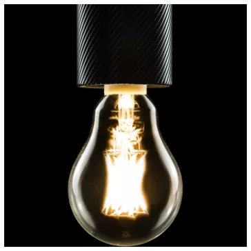   LED A60 CROSSED átlátszó GU10 5W 2200K dimmelhető filament LED izzó